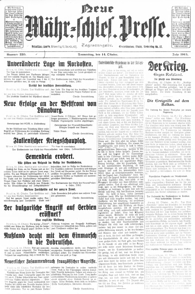 Schwarze und weiße Titelseite einer deutschen Zeitung mit einem ernst dreinschauenden Mann im Anzug und Krawatte, der direkt in die Kamera schaut, mit sichtbarem Text.