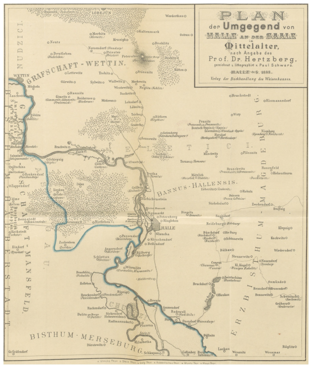 Alte Karte des Deutschen Reichs im 19. Jahrhundert, die den Rhein Fluss hervorhebt mit handschriftlichen Anmerkungen auf altem Papier.